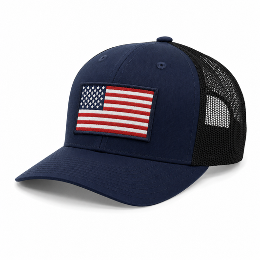 USA Embroidered Trucker Hat