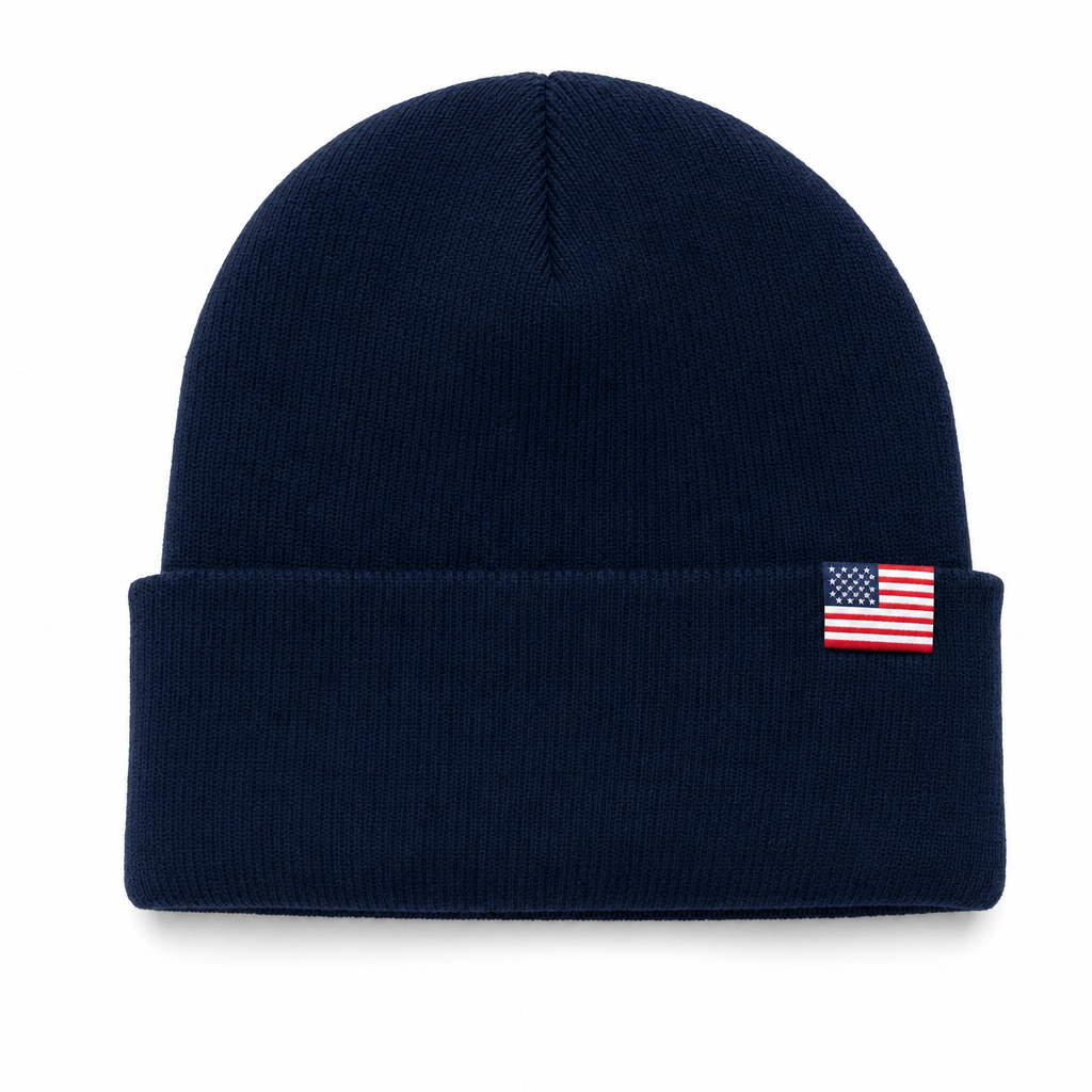 American Flag Beanie