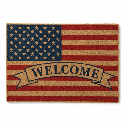 USA Flag Doormat